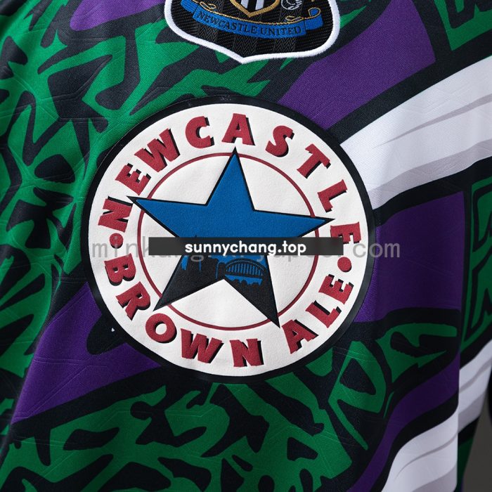 Newcastle United 95/96 Goalkeeper Long Sleeve Retro Jersey - 图片 4