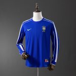 Brazil 1998 Away Retro Long Sleeve Jersey