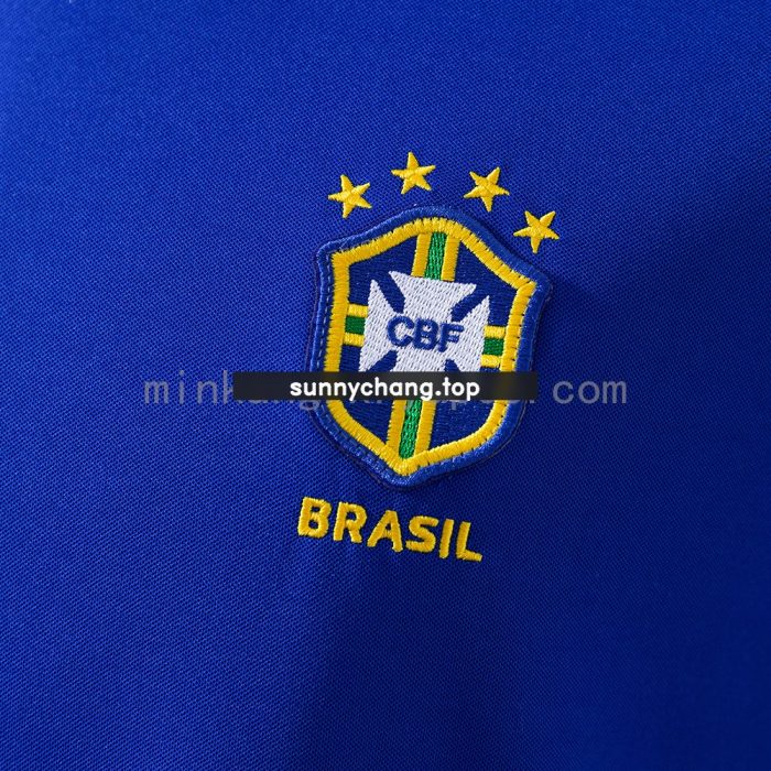 Brazil 1998 Away Retro Long Sleeve Jersey - 图片 6