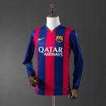 Barcelona 2014/15 Home Long Sleeve Retro Jersey