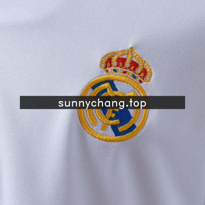 Real Madrid 2002/03 Home Long Sleeve Retro Jersey - 图片 4