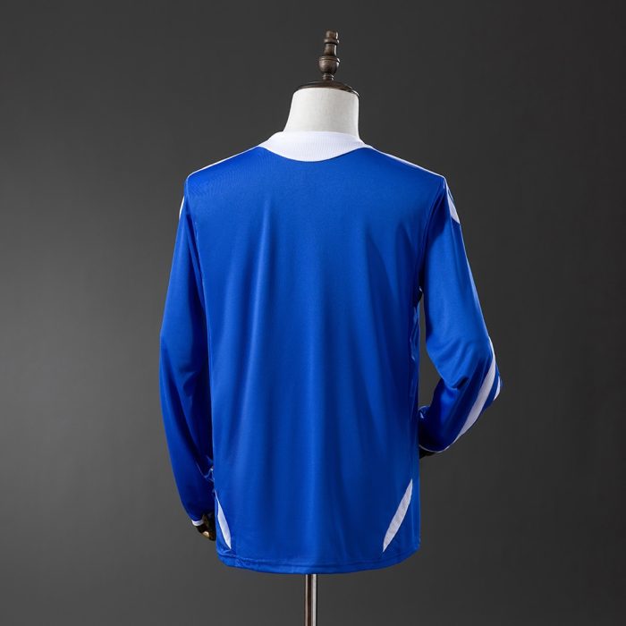 Chelsea 2011/12 Home UEFA Champions League Long Sleeve Retro Jersey - 图片 8