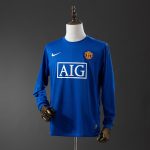 M-U 2008/09 Second Away Long Sleeve Retro Jersey