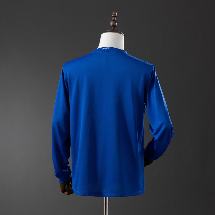 M-U 2008/09 Second Away Long Sleeve Retro Jersey - 图片 7