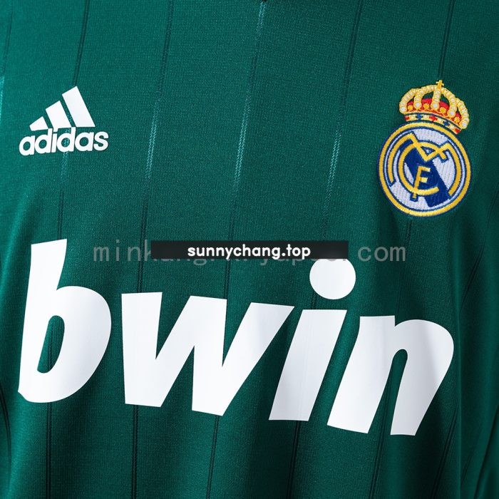 Real Madrid 2012/13 Second Away Long Sleeve Retro Jersey - 图片 5