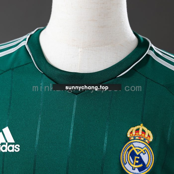 Real Madrid 2012/13 Second Away Long Sleeve Retro Jersey - 图片 6