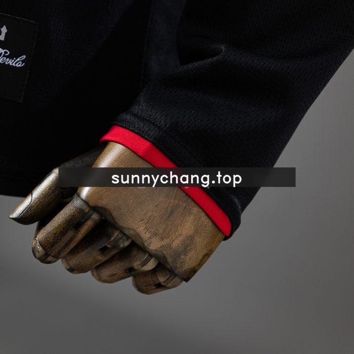 Retro Long Sleeve Manchester United 07/08 Black - 图片 3