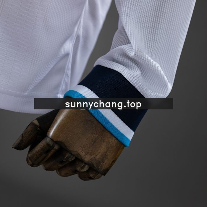 England 1996 Home Long Sleeve Retro Jersey - 图片 2