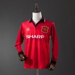 Manchester United 1994/96 Home Long Sleeve Retro Jersey