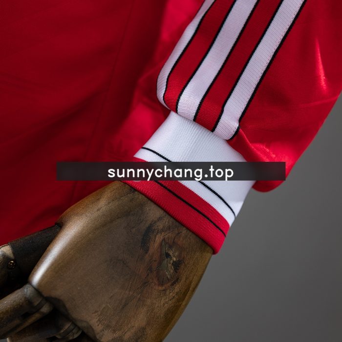 M-U 1986/88 Second Away Long Sleeve Retro Jersey - 图片 2