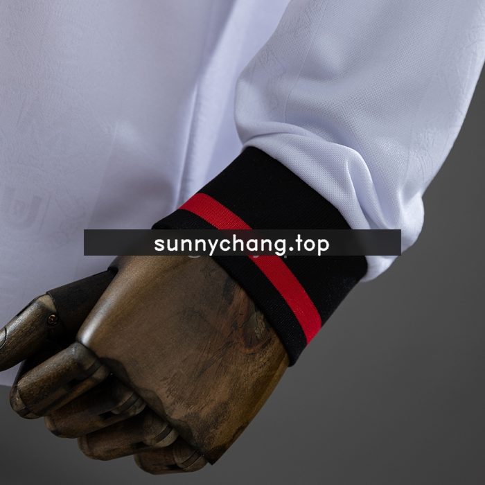 M-U 1998/99 Away Long Sleeve Retro Jersey - 图片 2