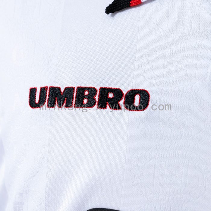 M-U 1998/99 Away Long Sleeve Retro Jersey - 图片 3