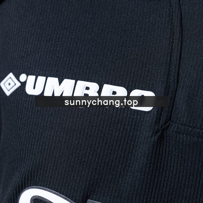 M-U 1998/99 Black Long Sleeve Retro Jersey - 图片 3