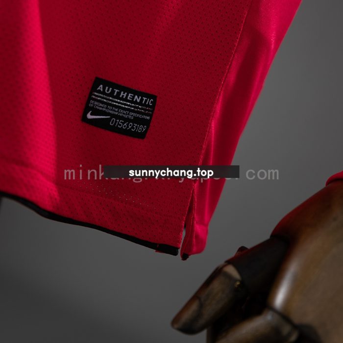 M-U 2010/11 Home Long Sleeve Retro Jersey - 图片 2