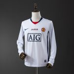 Manchester United 2008/09 Away Champions League Edition Long Sleeve Retro Jersey