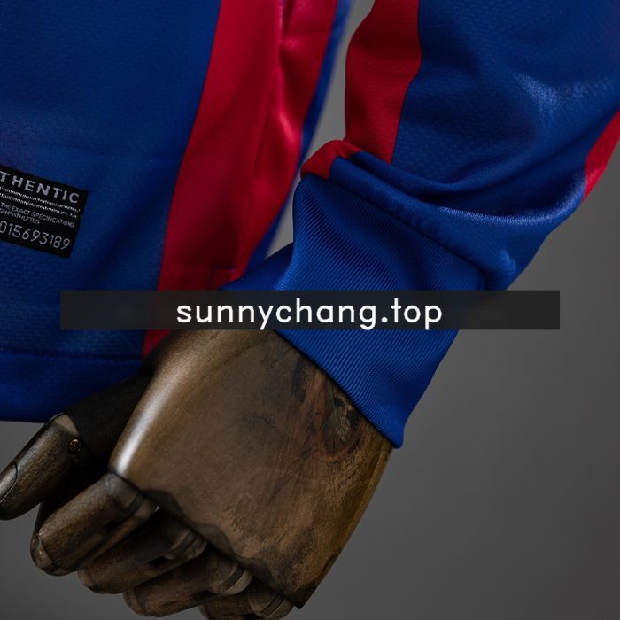 Barcelona 2010/11 Home Champions League Edition Long Sleeve Retro Jersey - 图片 3