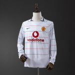 M-U 2003/05 Away Long Sleeve Retro Jersey