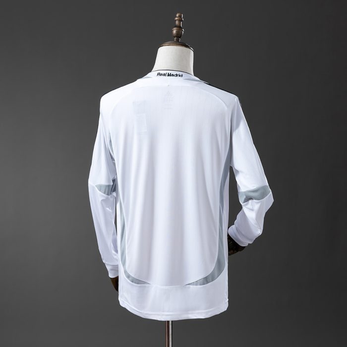 Real Madrid 2006/07 Home Long Sleeve Retro Jersey - 图片 8