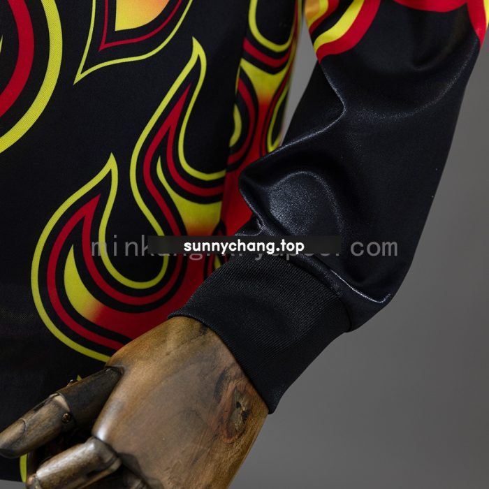 Japan 1998 Goalkeeper Black Fireworks Long Sleeve Retro Jersey - 图片 2