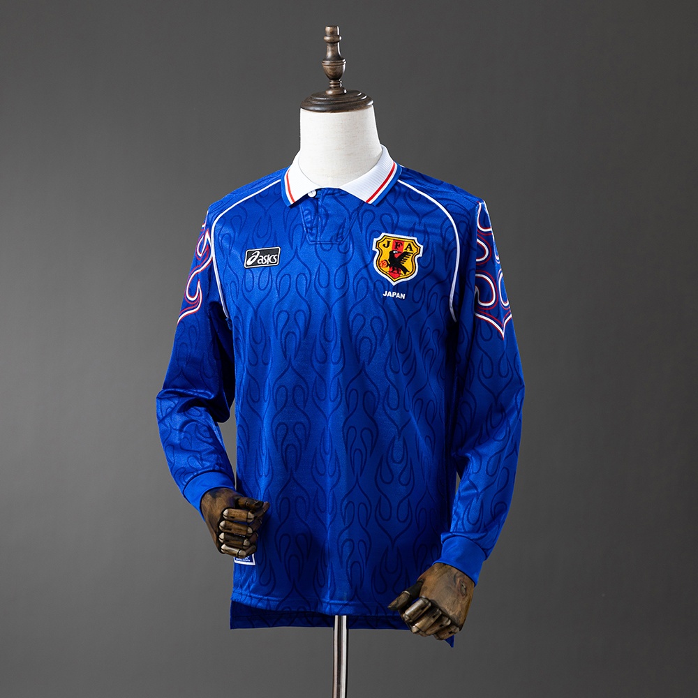 JER-11440_1 Japan 1998 Home Long Sleeve Retro Jersey - 图片 1