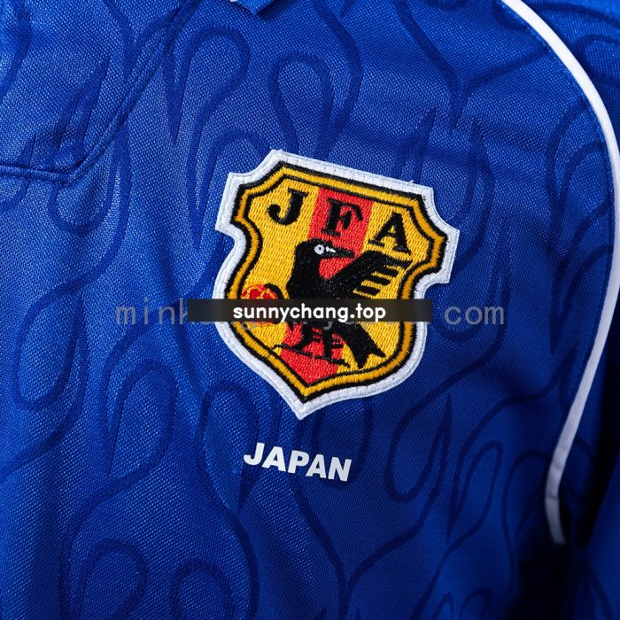 Japan 1998 Home Long Sleeve Retro Jersey - 图片 6