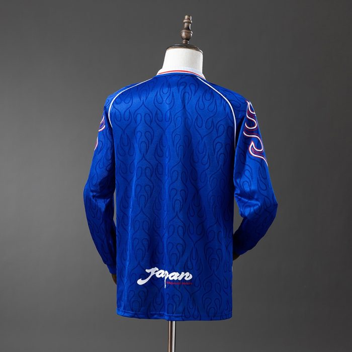 Japan 1998 Home Long Sleeve Retro Jersey - 图片 8