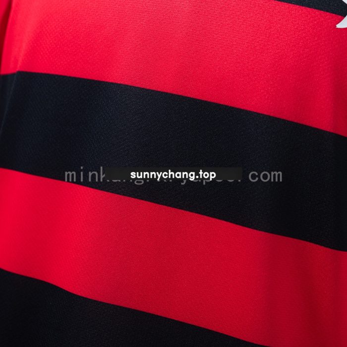 Flamengo 08/09 Home Long Sleeve Retro Jersey - 图片 3