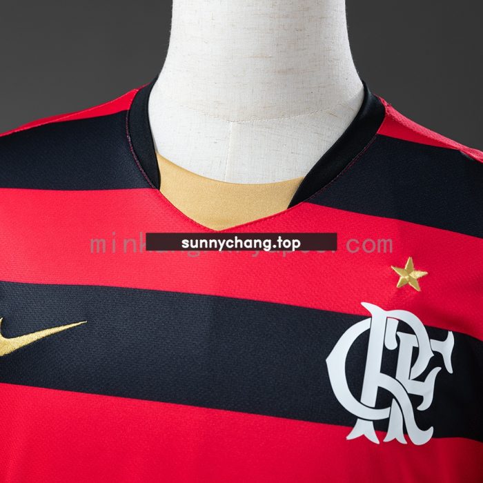 Flamengo 08/09 Home Long Sleeve Retro Jersey - 图片 6