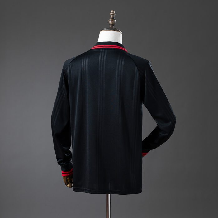Flamengo 2019/20 Black Classic Edition Long Sleeve Retro Jersey - 图片 6