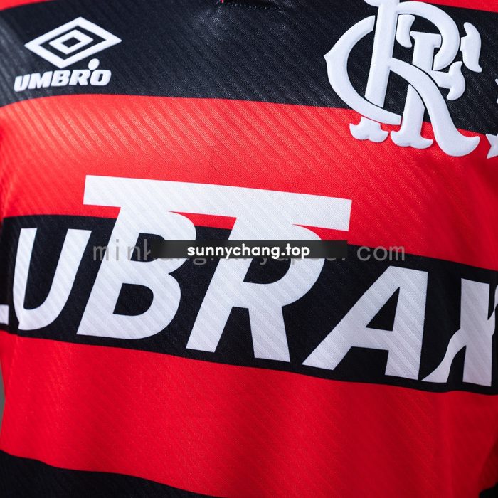 Flamengo 1994/95 Home Long Sleeve Retro Jersey - 图片 3