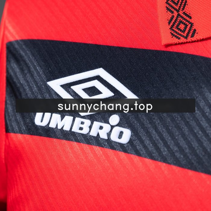 Flamengo 1994/95 Home Long Sleeve Retro Jersey - 图片 4