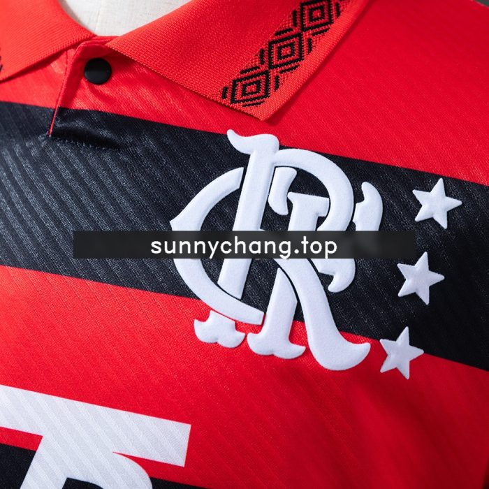 Flamengo 1994/95 Home Long Sleeve Retro Jersey - 图片 5
