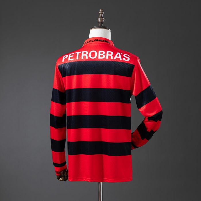 Flamengo 1994/95 Home Long Sleeve Retro Jersey - 图片 7