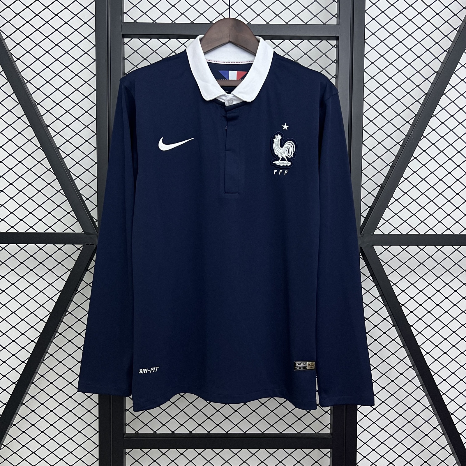 JER-11448_1 Retro France 2014 Home S-XXL - 图片 1