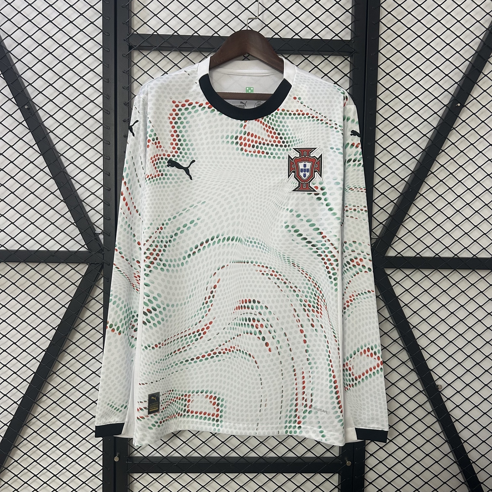 JER-11451_1 Portugal Away Long Sleeve Jersey 2025 - 图片 1