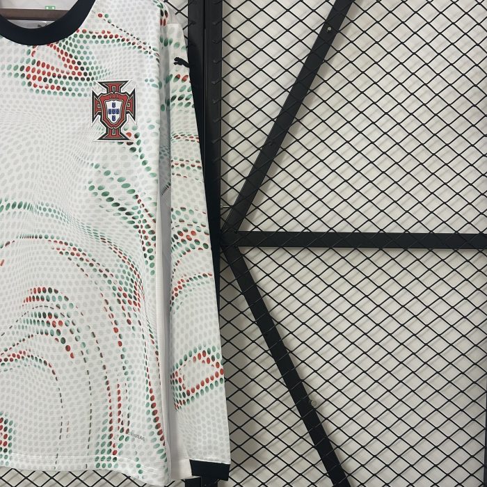 Portugal Away Long Sleeve Jersey 2025 - 图片 4
