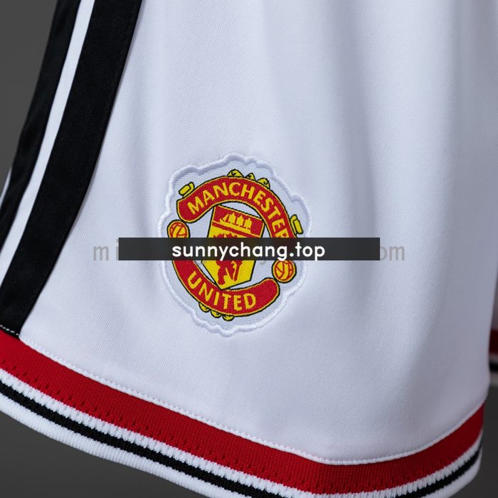 M-U 26/27 Home Shorts - White - 图片 3