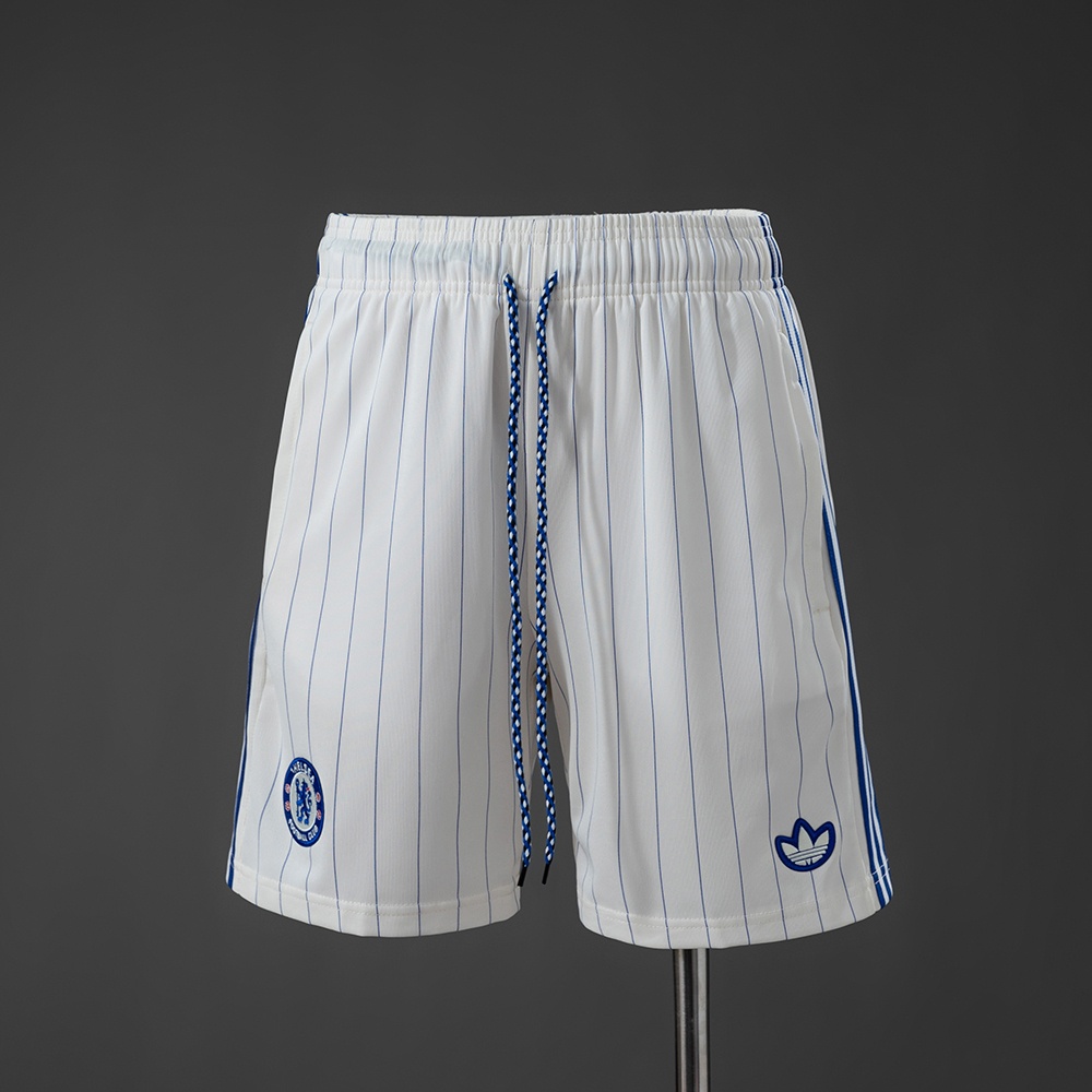 JER-11471_1 Chelsea Terrace Icons Shorts Off-White - 图片 1