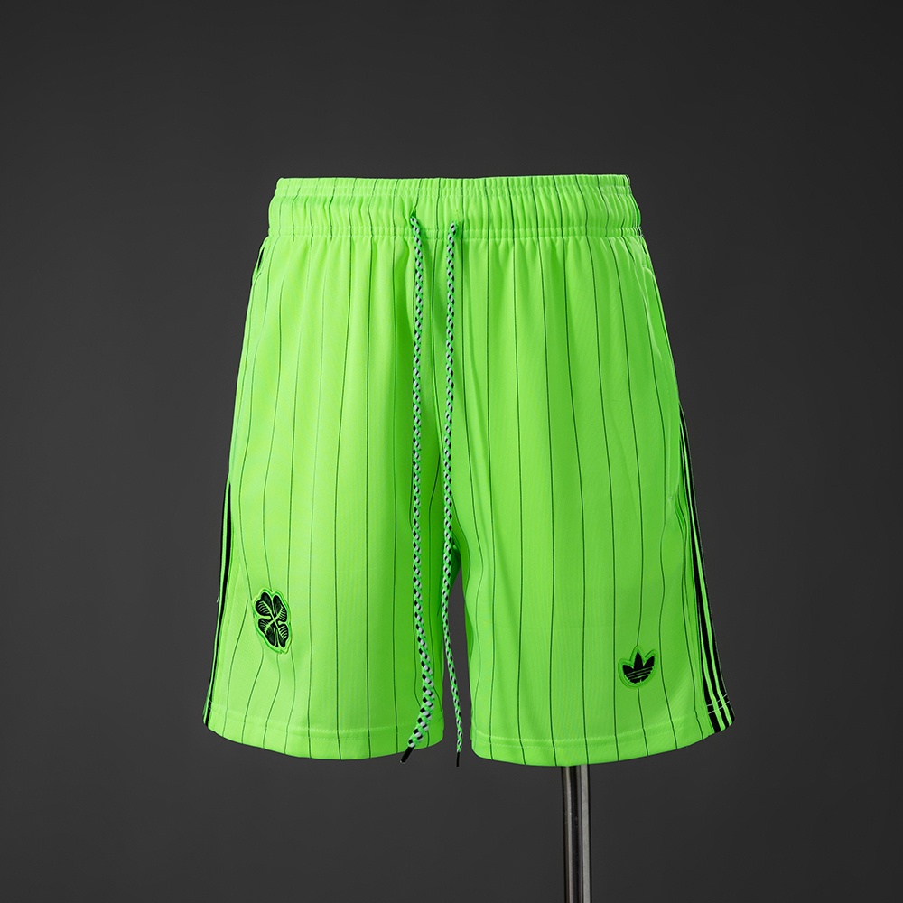 JER-11473_1 Celtic Terrace Icons Shorts Fluorescent Green - 图片 1