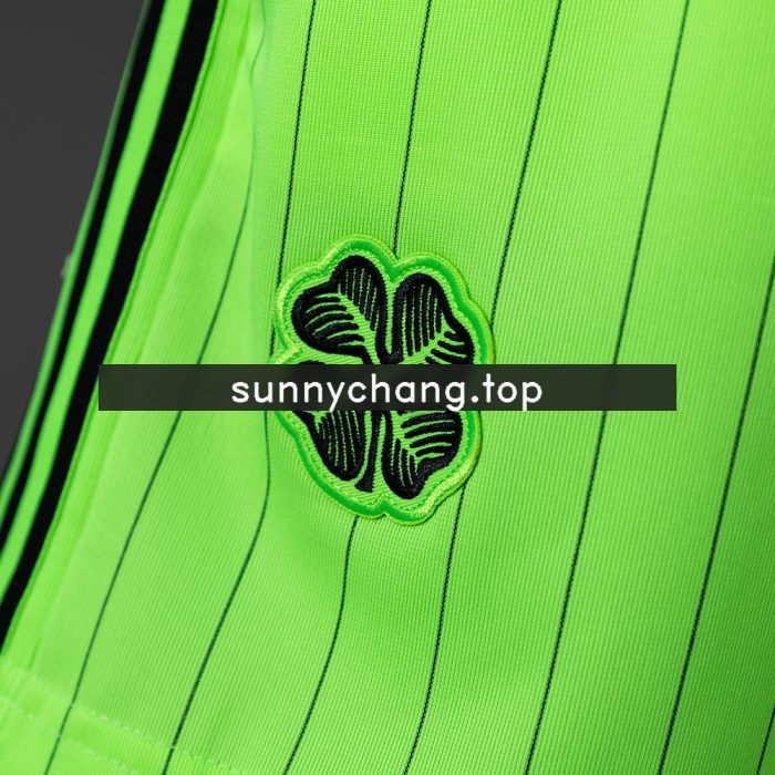Celtic Terrace Icons Shorts Fluorescent Green - 图片 4