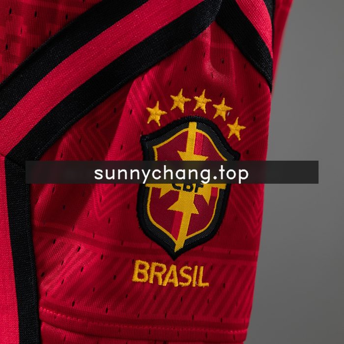Brazil 2026 Basketball Shorts Red - 图片 5