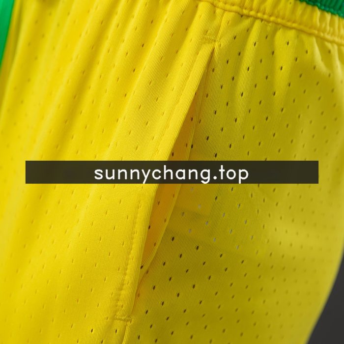 Brazil 2026 Basketball Shorts Yellow - 图片 4