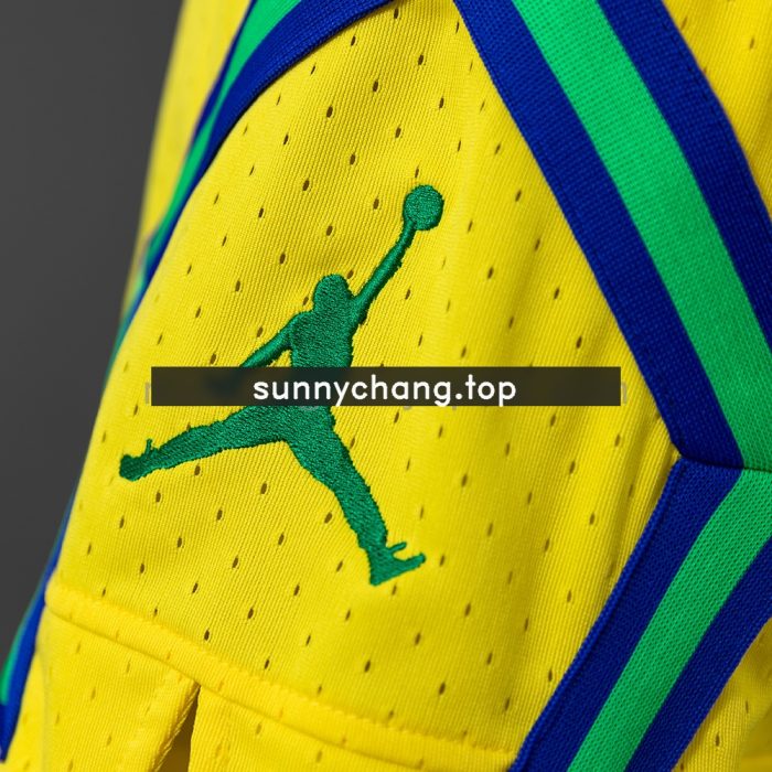 Brazil 2026 Basketball Shorts Yellow - 图片 5