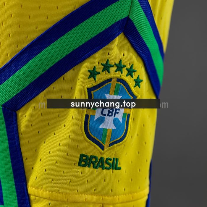 Brazil 2026 Basketball Shorts Yellow - 图片 6