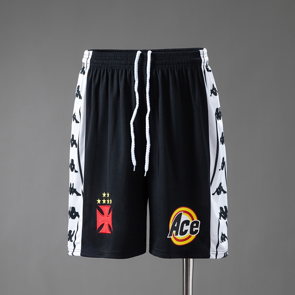 JER-11518_1 Vasco da Gama 2000 Home & Away Retro Shorts - 图片 1