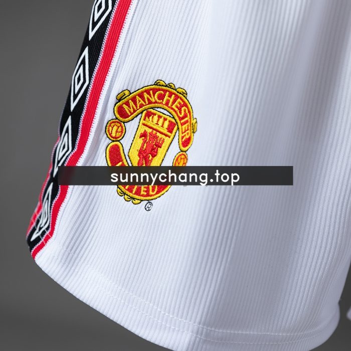 M-U 1998 Home Retro Shorts - 图片 3