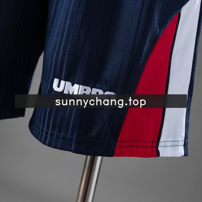 England 1998 Home Retro Shorts - 图片 4