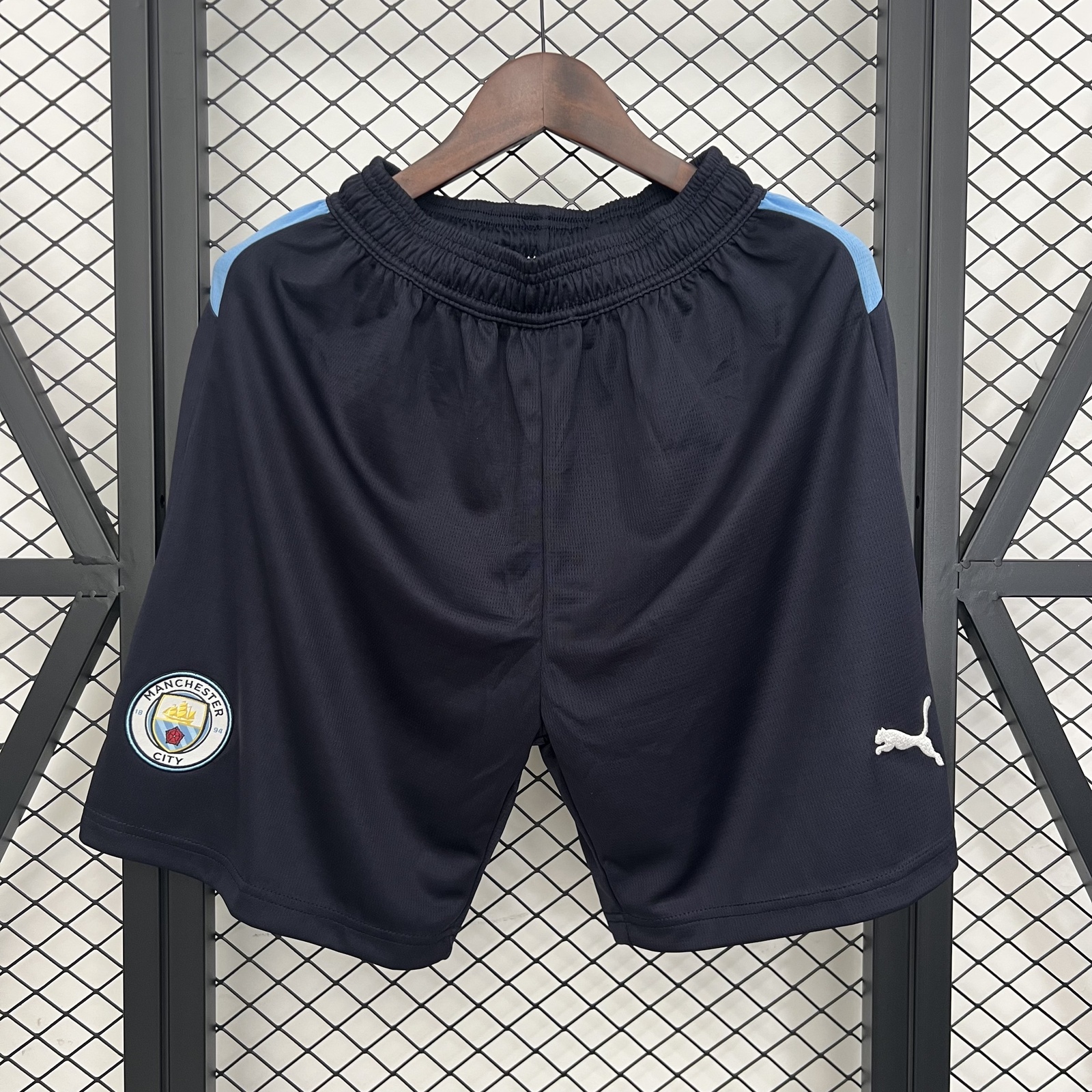 JER-11540_1 Manchester City Shorts Black - 图片 1