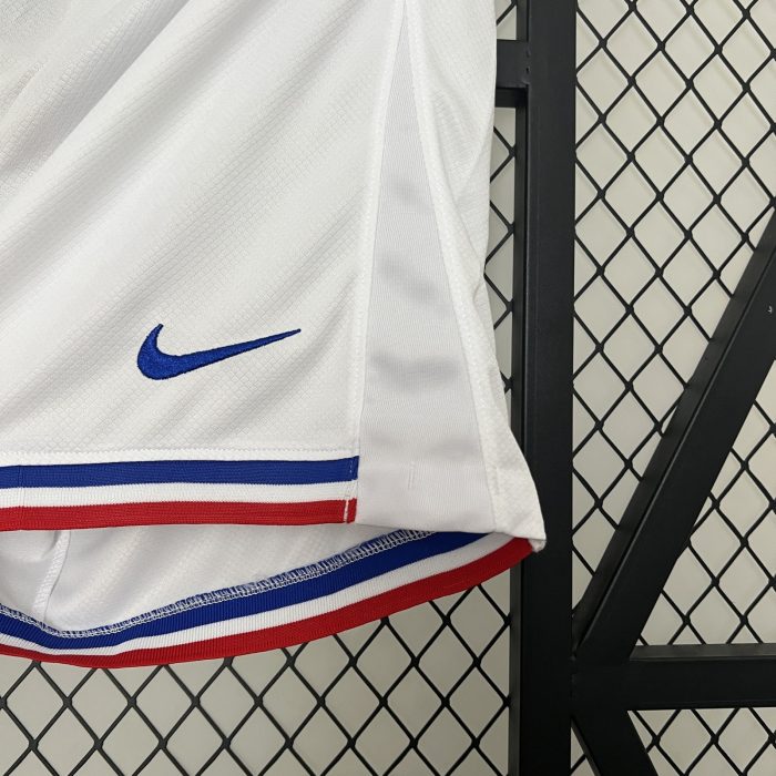 2024 France Home Shorts - 图片 2