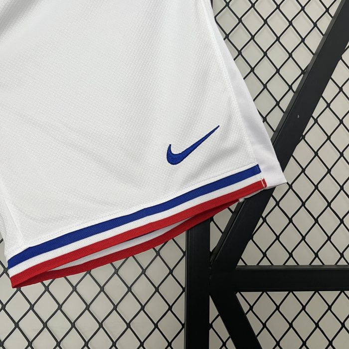 2024 France Home Shorts - 图片 5